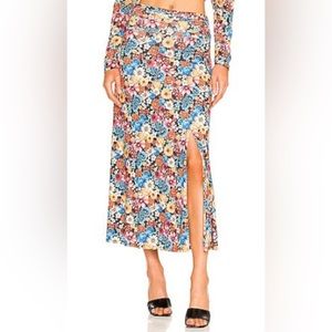 REVOLVE GALA SKIRT IN MULTI WILDFLOWER BOUQUET
